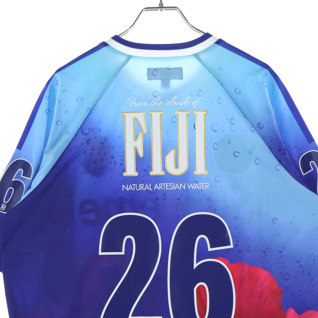 き*ん様 Supreme FIJI Soccer Jersey ブルー 値下げあ SUPREME (シュプリーム) 26SS x FIJI Soccer Jersey フィジー サッカー