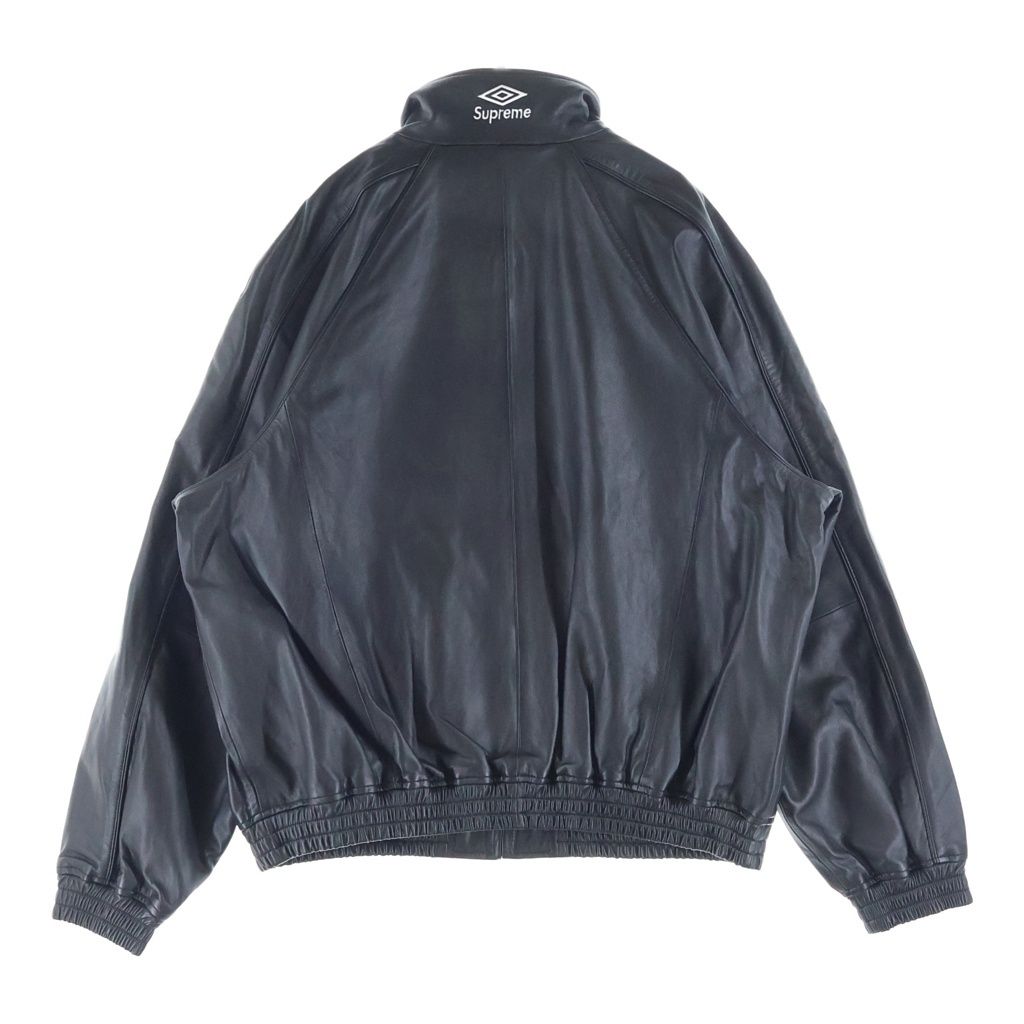 SUPREME (シュプリーム) 25SS ×UMBRO Leather Track Jacket レザー
