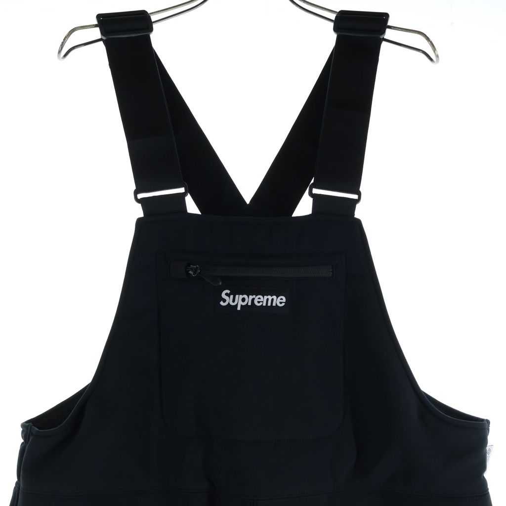 Supreme GORE-TEX ブラックオーバーオールwind stopper SUPREME (シュプリーム) 24AW GORE-TEX WINDSTOPPER OVERALLS ウィンド