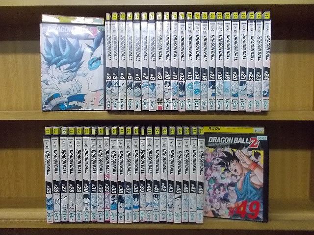 DVD ドラゴンボールZ 1～49巻(15、34、44巻欠品) 計46本セット ※ケース