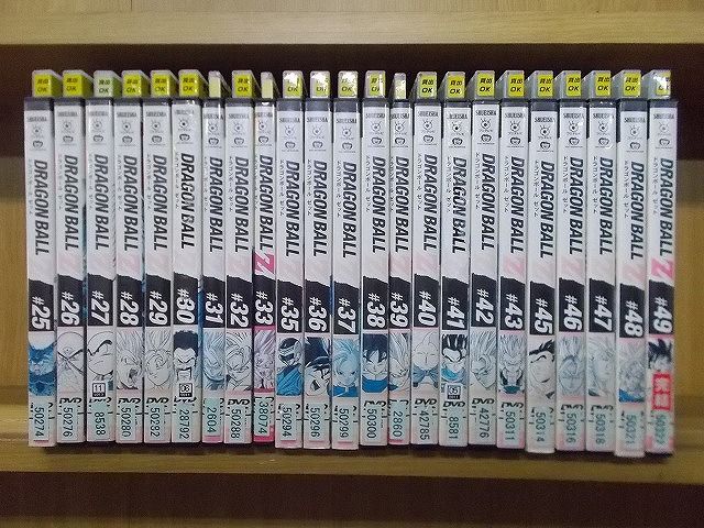 DVD ドラゴンボールZ 1～49巻(15、34、44巻欠品) 計46本セット ※ケース