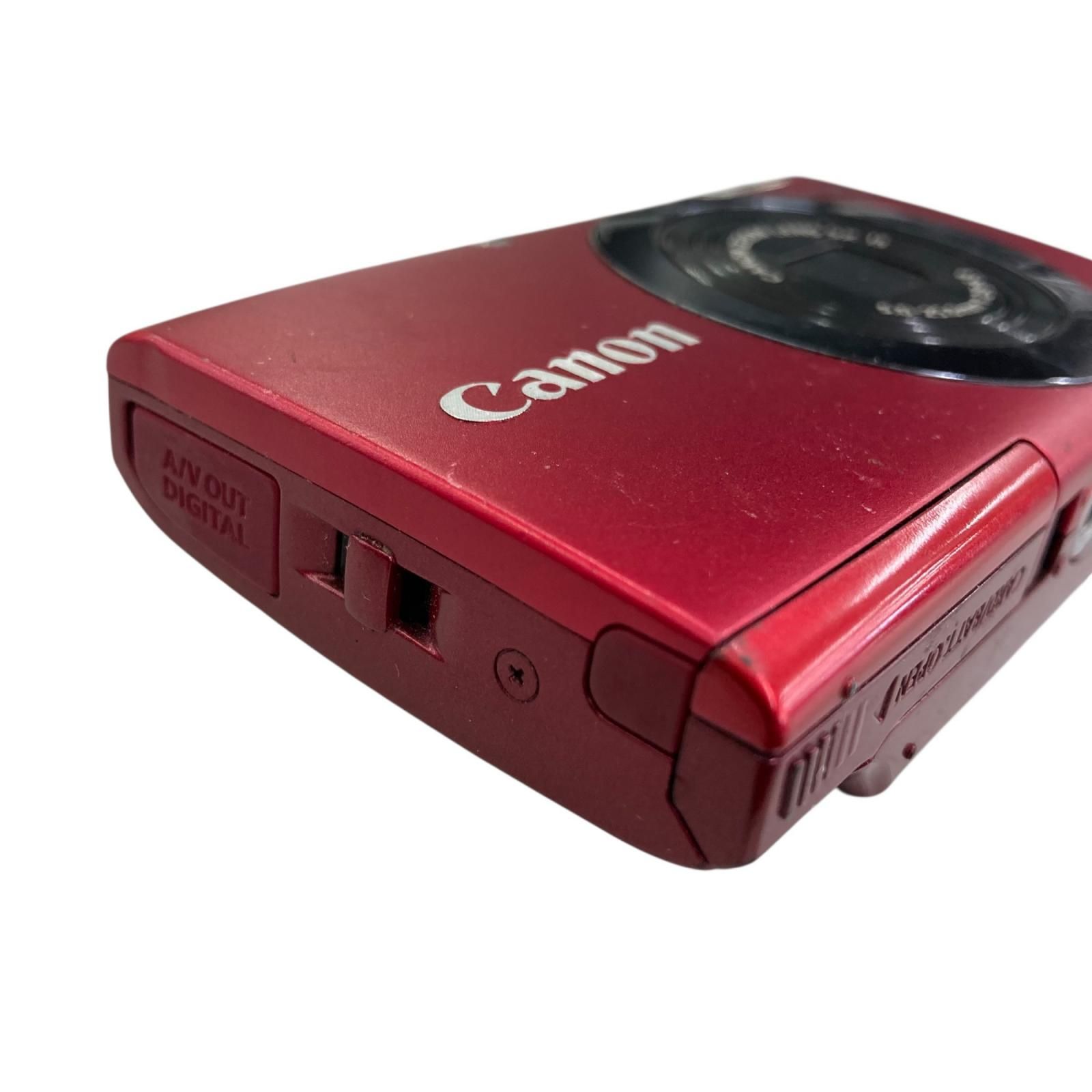 118011 動作未確認 canon キャノン PowerShot A3400 ISの赤色 A3400 IS