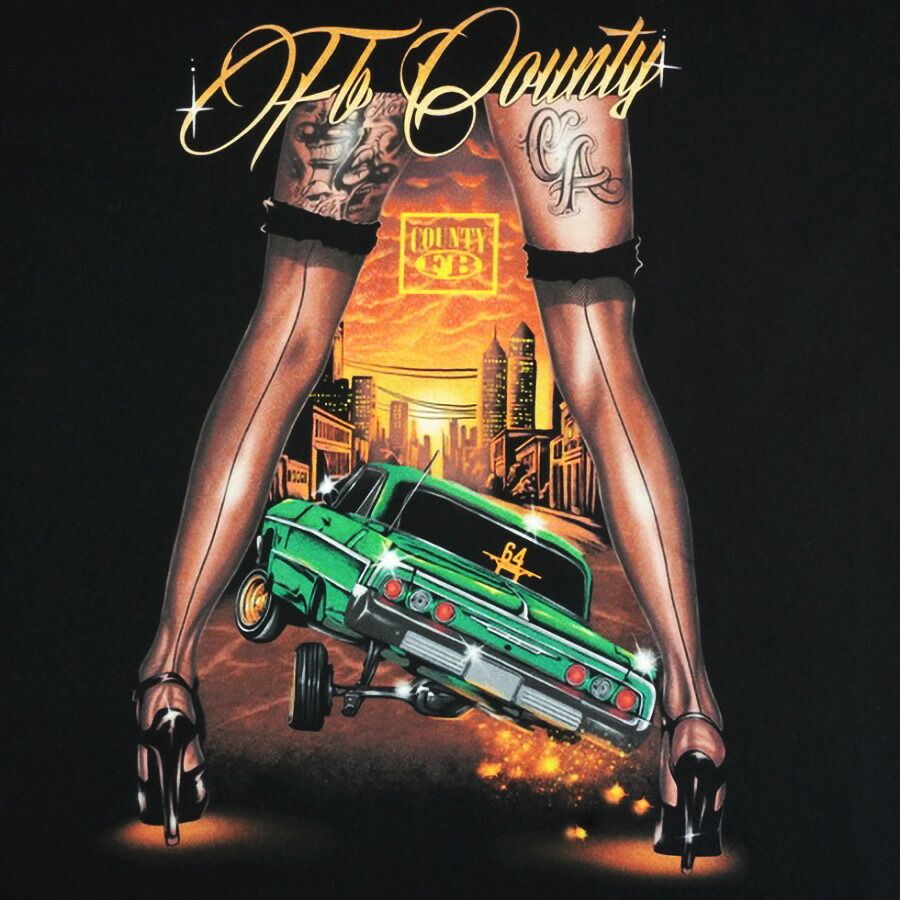 メンズ Tシャツ FB COUNTY エフビーカウンティー 64 IMPALA 1964