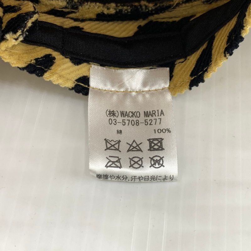 中古品】 WACKO MARIA ワコマリア LEOPARD BUCKET HAT レオパード