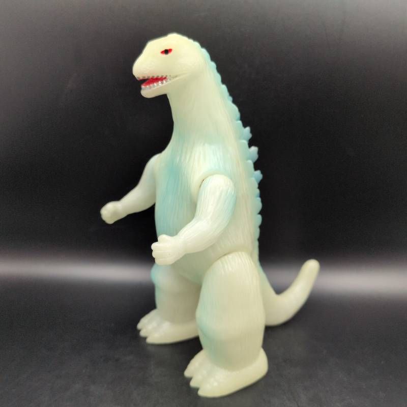 希少 マルサン 電撃怪獣大作戦 クラシック ゴジラ 蓄光 GID ミドル