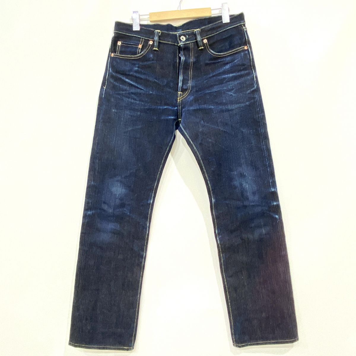 IRON HEART アイアンハート 25ozセルビッチストレート デニムパンツ