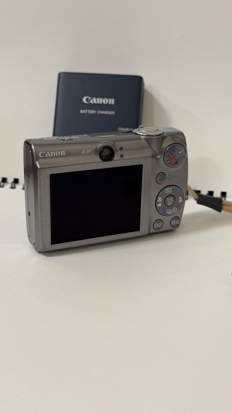 Canon IXY DIGITAL 800 IS PC1176 デジカメ 充電器付 レンズエラー