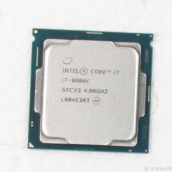 ソフマップ 〔中古品〕 Core i7 8086K 〔4.0GHz／LGA 1151〕【262】 13,193円