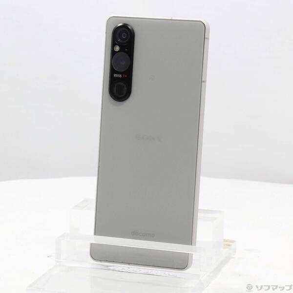 Xperia 1 V 256GB プラチナシルバー SO-51D docomo SIMフリー 中古