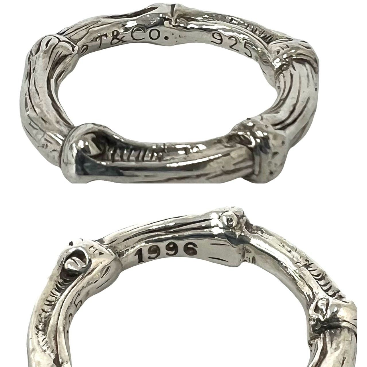 極 美品 TIFFANY&Co. ティファニー ヴィンテージ バンブー リング