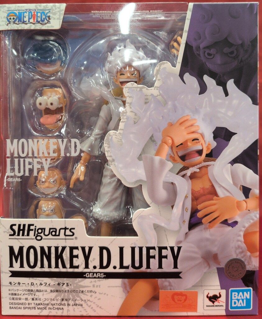 BANDAI SPIRITS S.H.Figuarts モンキー・D・ルフィ -ギア5-