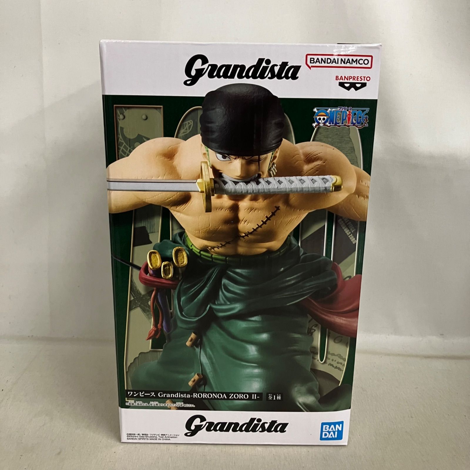 未開封 ワンピース Grandista ロロノア・ゾロⅡ フィギュア 3個セット