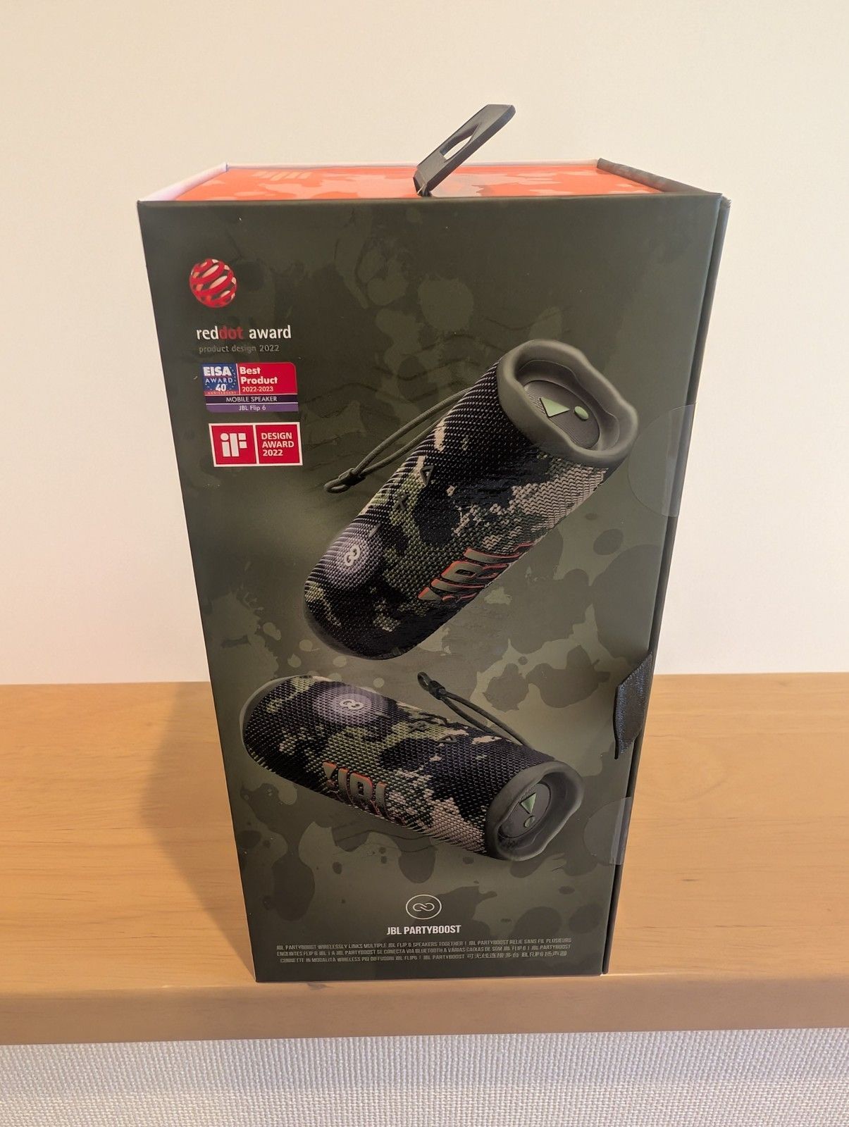 JBL FLIP6 Bluetoothスピーカー スクワッド 迷彩柄 JBLFLIP6SQUAD 防水