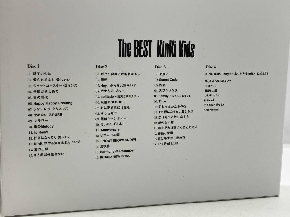 KinKi Kids CD The BEST (First Press Limited Edition) (with Blu-ray