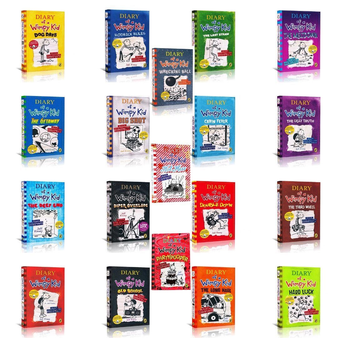 本 Diary of a Wimpy Kid 絵本25冊 グレッグのダメ日記 洋書