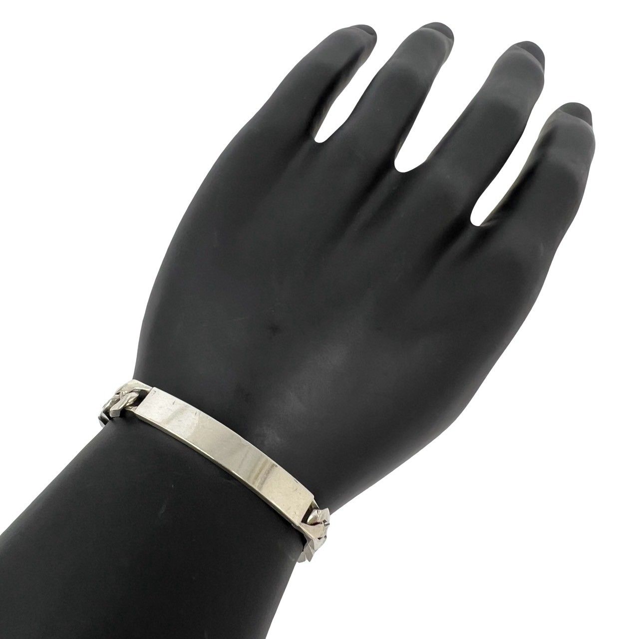 極 美品 TIFFANY&Co. ティファニー ID ブレスレット シルバー925