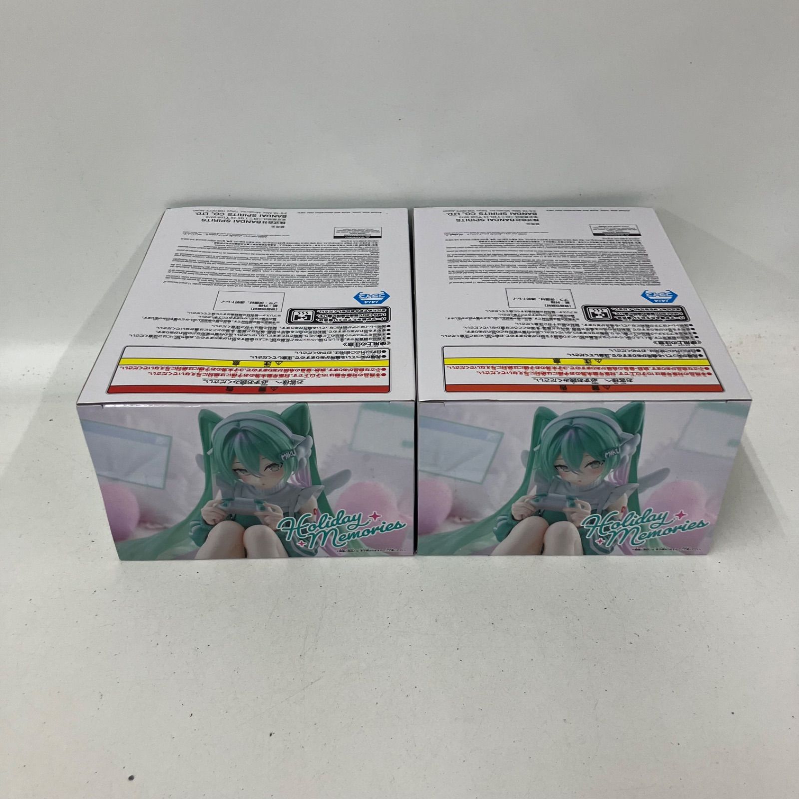 未開封 初音ミク Holiday Memories ゲーム フィギュア 2個セット