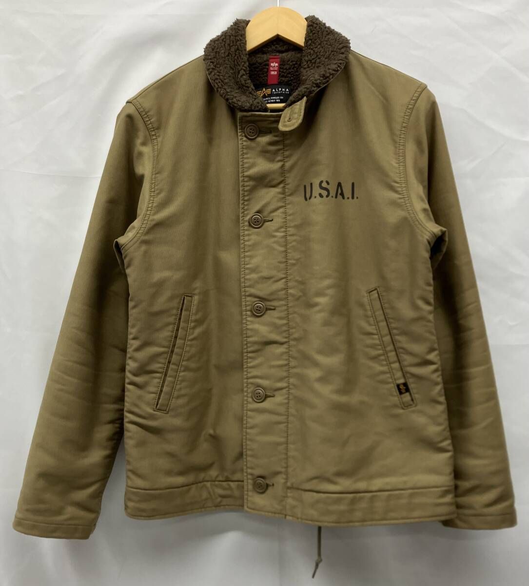 ALPHA INDUSTRIES TA1336-016 N-1 デッキジャケット　アルファインダストーリーズ　ミリタリージャケット　サイズ M 7,512円
