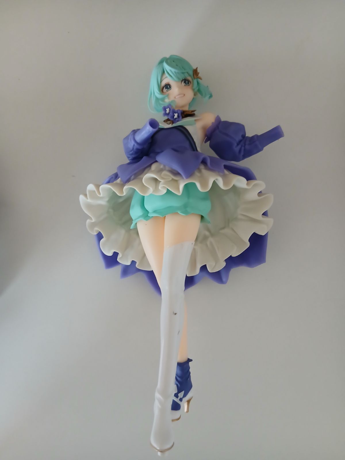 訳あり 4点セット】美少女フィギュア 初音ミク 湊友希那 他（パーツ欠