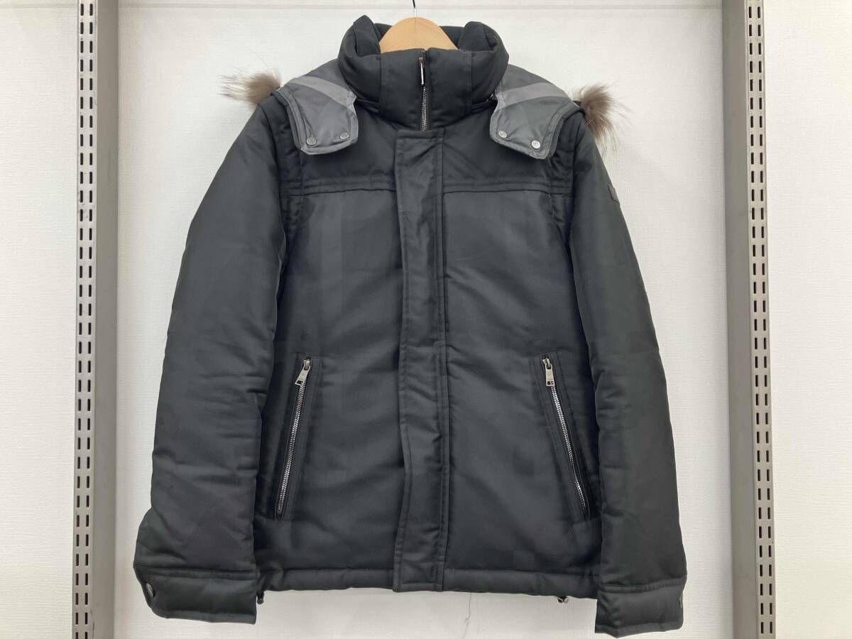 BLACK LABEL CRESTBRIDGE ブラックレーベル・クレストブリッジ ダウンジャケット 51F20-619-09 サイズL ブラック 黒 冬