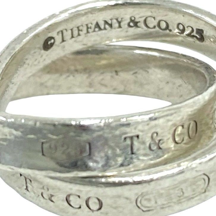 極 美品 TIFFANY&Co. ティファニー ヴィンテージ インターロッキング