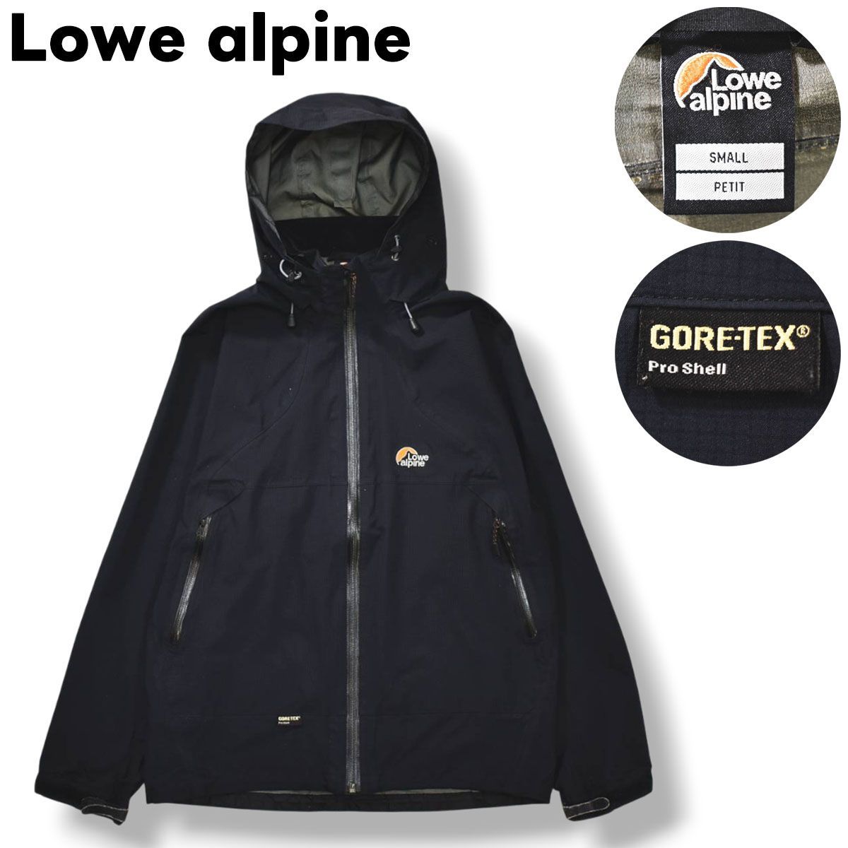 Lowe alpine ロウアルパイン ゴアテックス レインジャケット M Lowe 