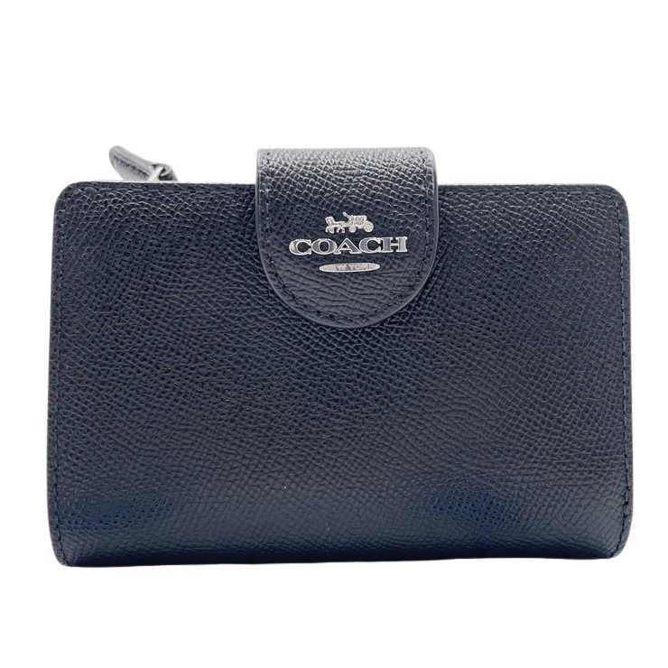 COACH コーチ 二つ折り財布 ミディアムコーナージップウォレット 6390