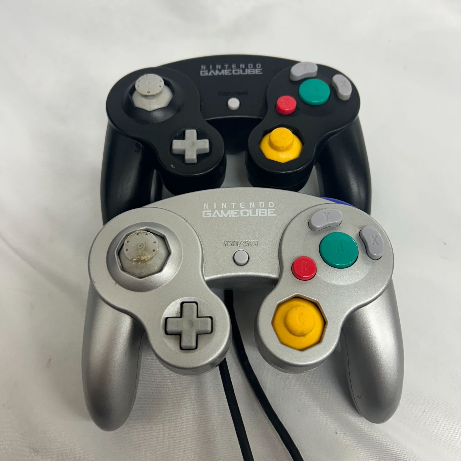 ジャンク】ニンテンドー ゲームキューブ コントローラー 2個セット
