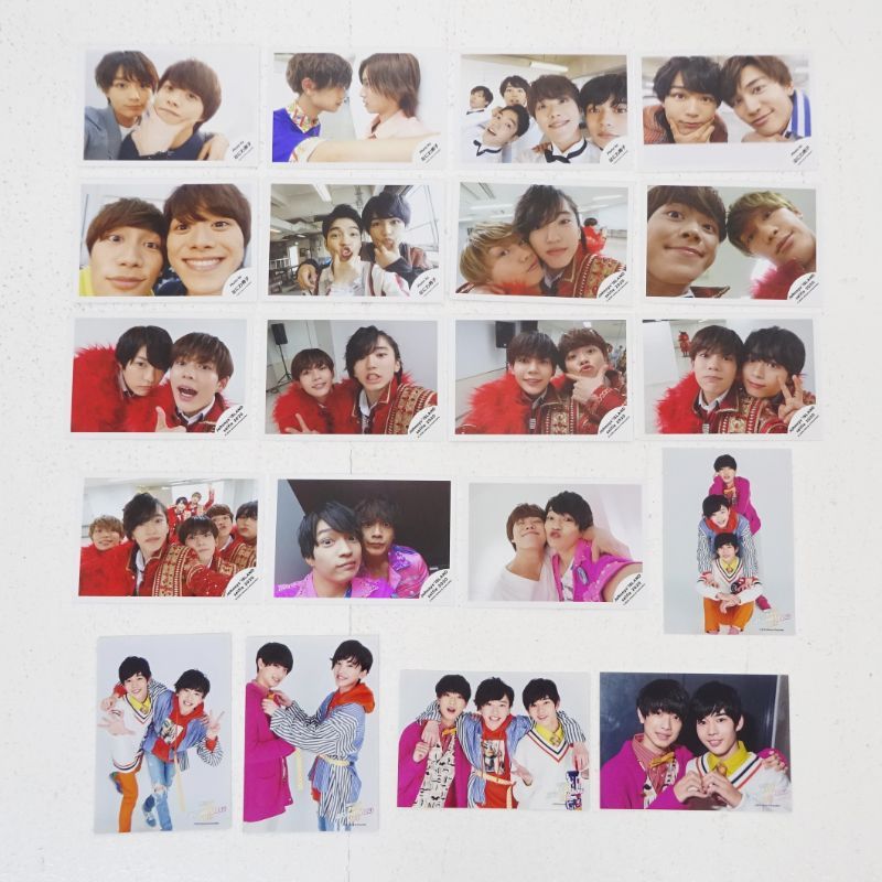 三重店】なにわ男子 集合 公式写真 まとめ売り 計100枚セット（大橋和