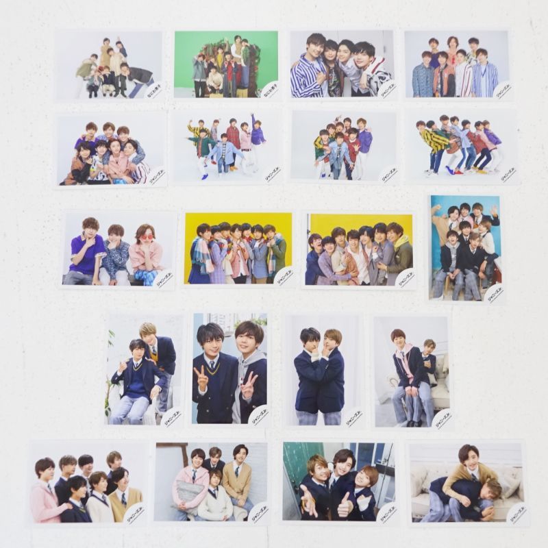 三重店】なにわ男子 集合 公式写真 まとめ売り 計100枚セット（大橋和