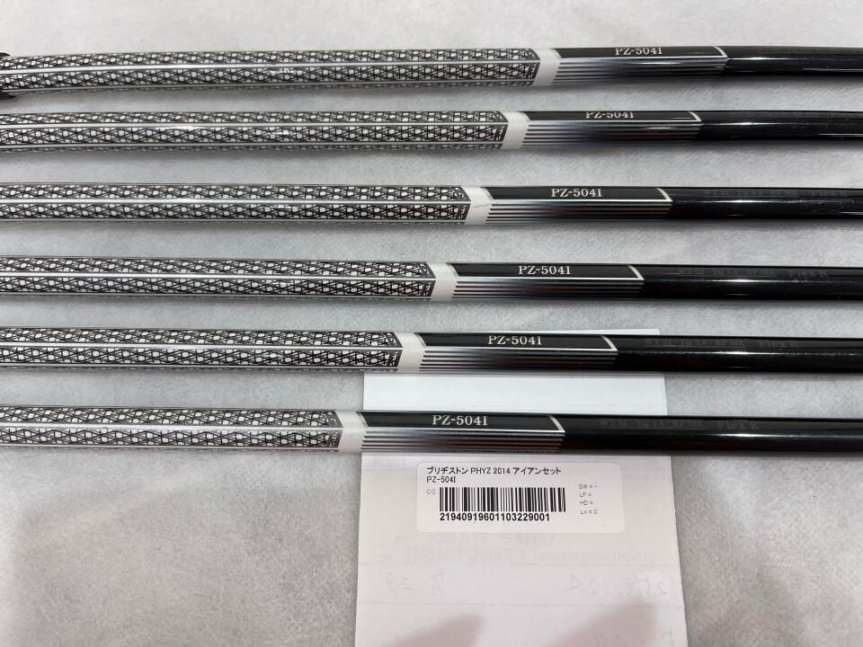 ブリヂストン PHYZ 2014 PZ-504I Rフレックス アイアンセット 中古