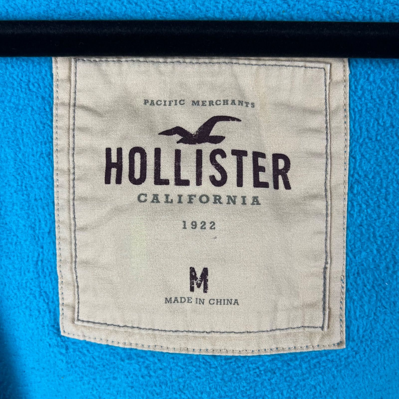HOLLISTER 00s y2k HEAVY ZIP HOODIE M ホリスター ジップパーカー 
