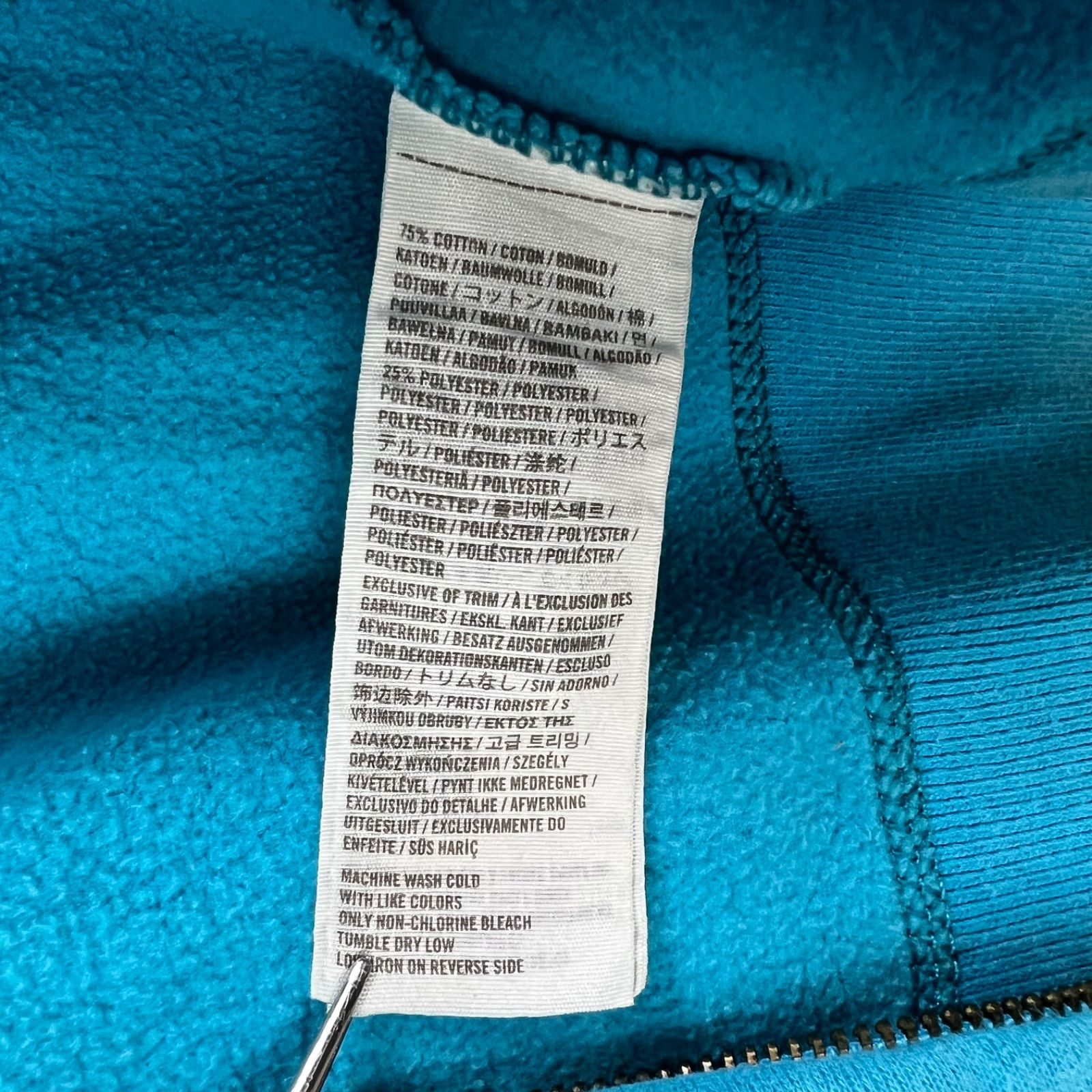 HOLLISTER 00s y2k HEAVY ZIP HOODIE M ホリスター ジップパーカー 
