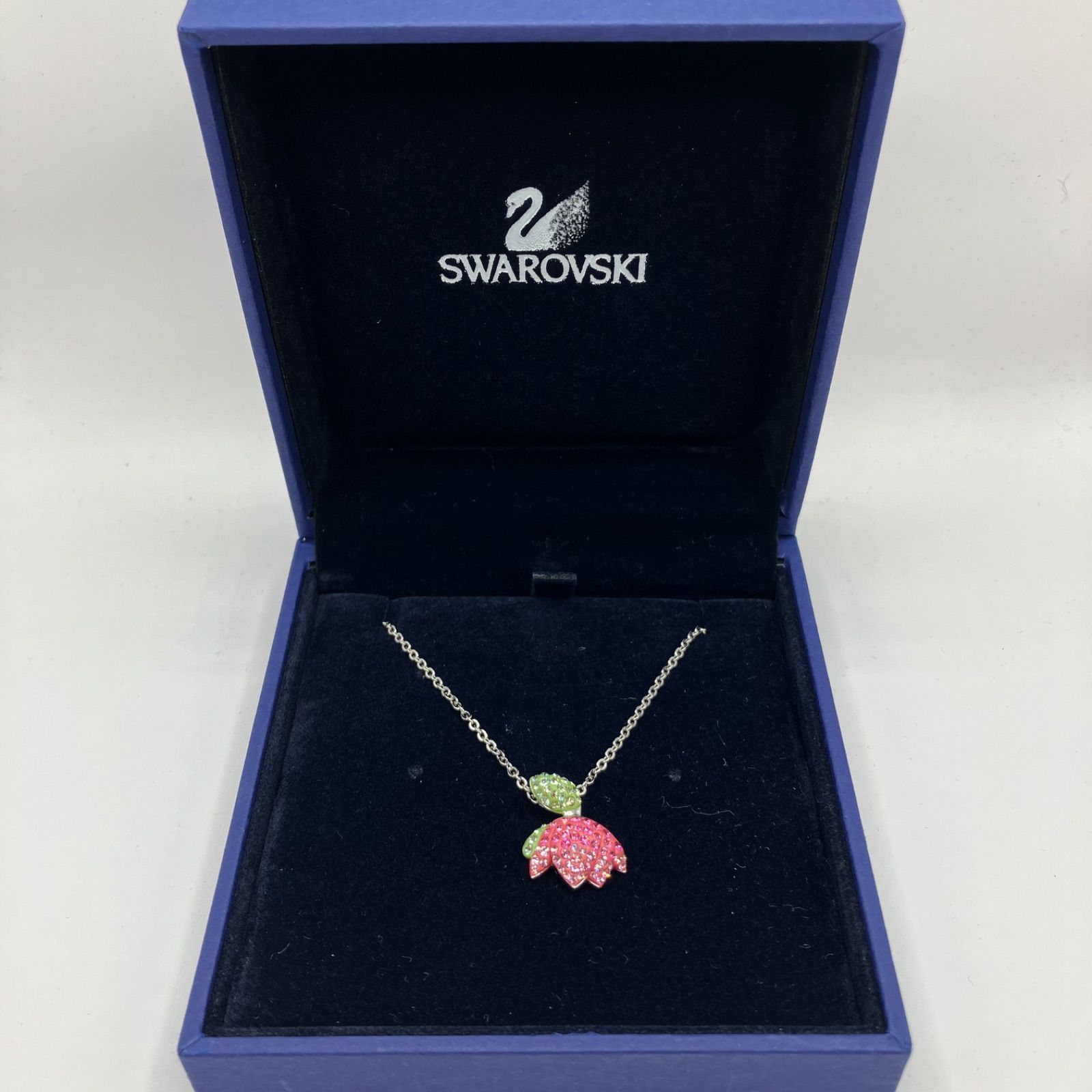 2226 【美品】 Swarovski スワロフスキー ネックレス DISNEY