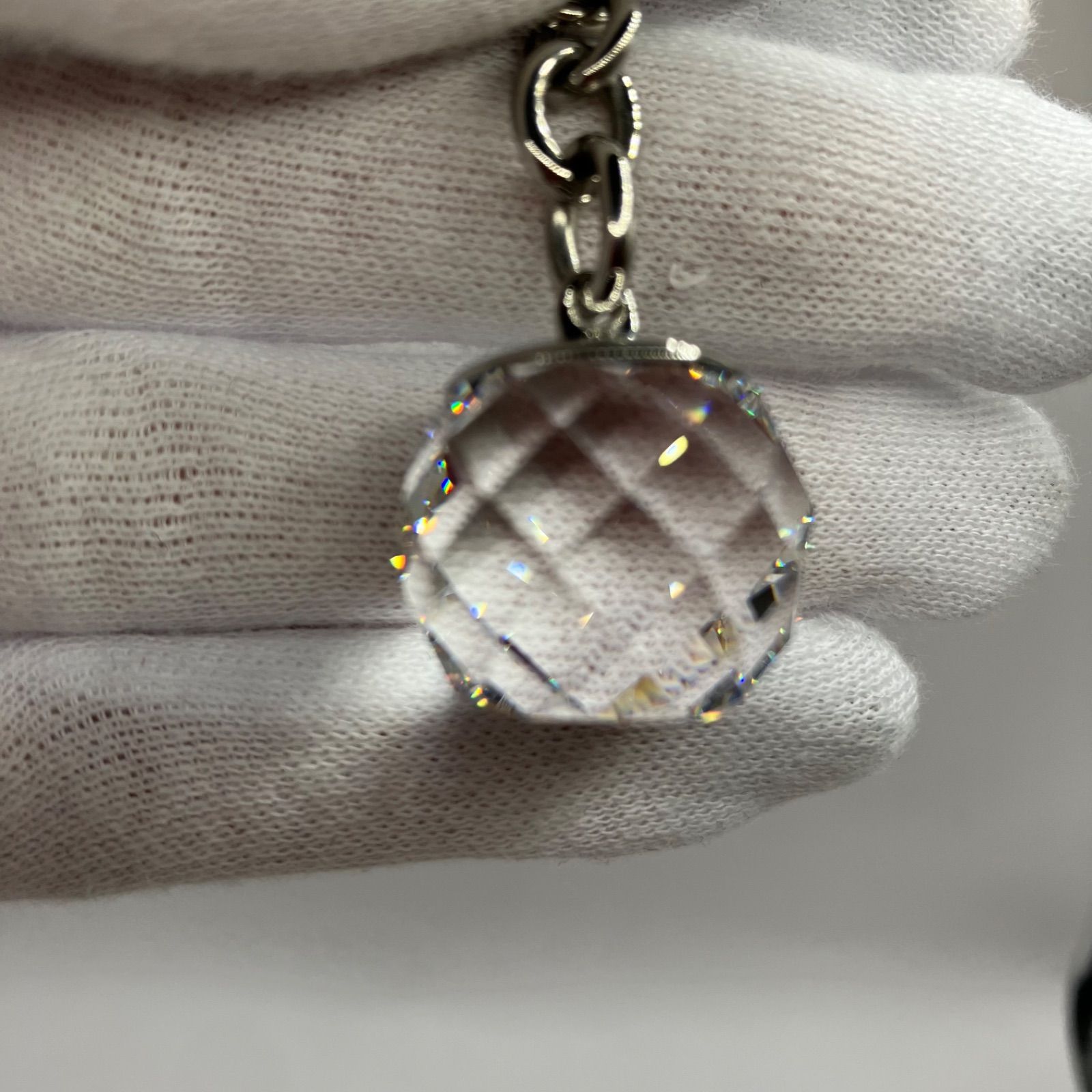 2227 【美品】 Swarovski スワロフスキー キーホルダー クリスタル