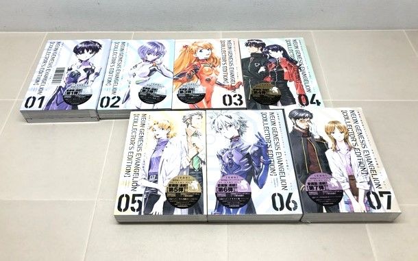 未開封 愛蔵版 新世紀エヴァンゲリオン 全7巻セット【F7836-007】013