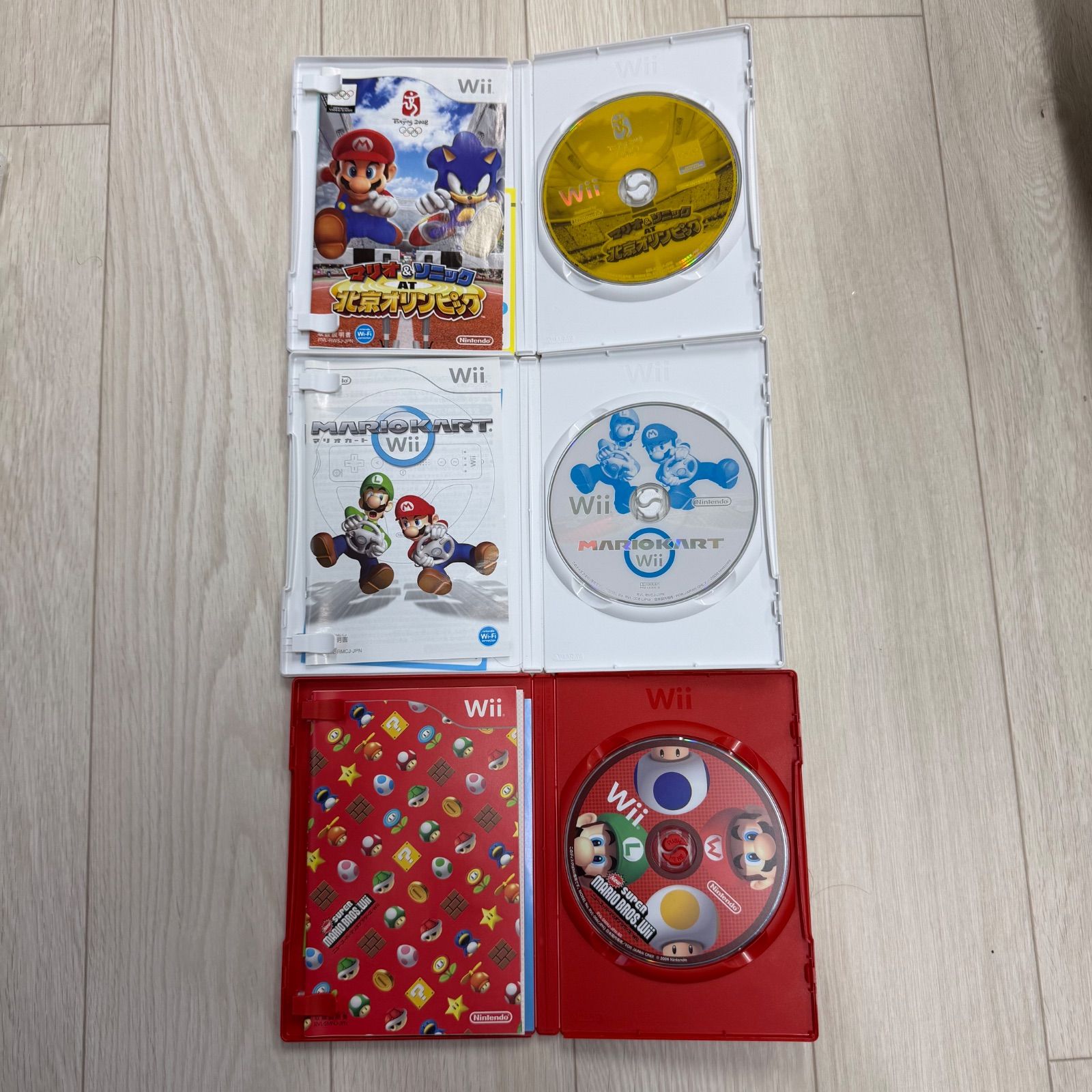 Wii ソフト 9本セット マリオカート スマブラ ポケモン どうぶつの森