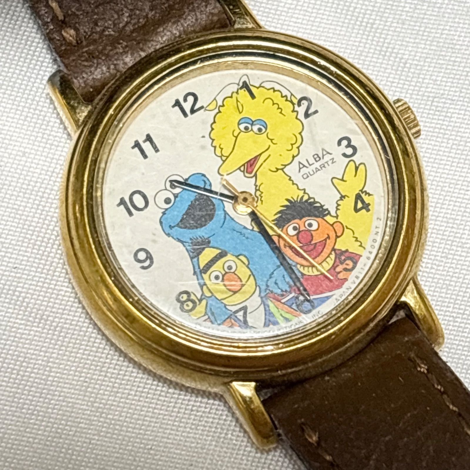 送料無料】SEIKO/セイコー/ALBA/アルバ/セサミストリート/V811-1740
