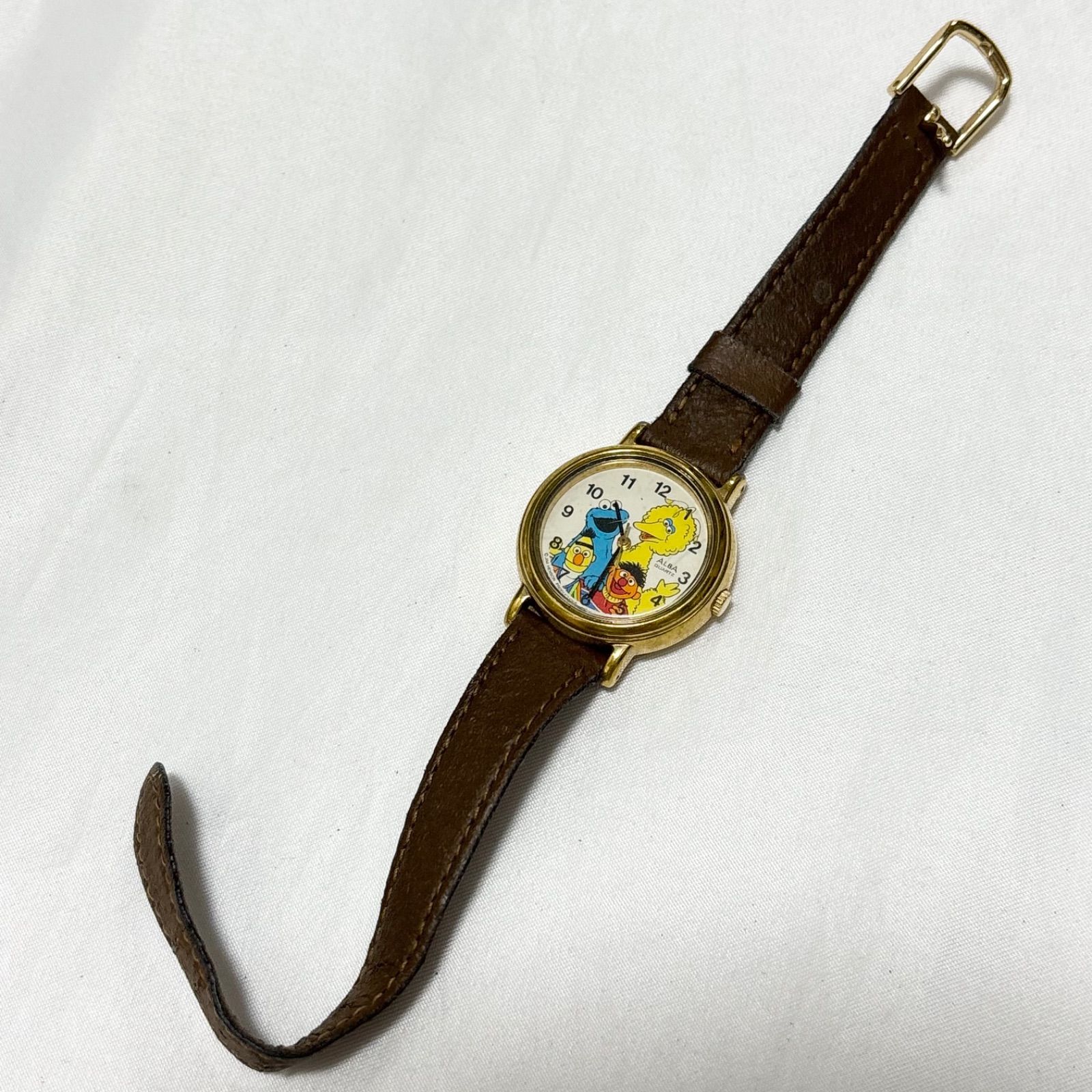 送料無料】SEIKO/セイコー/ALBA/アルバ/セサミストリート/V811-1740