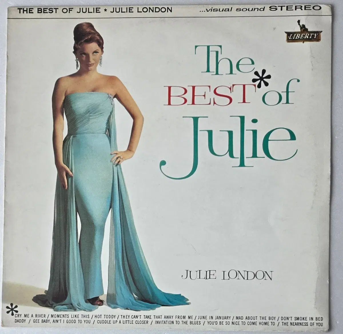 Julie London ー The Best of LP （ 1984 UK Liberty Stereo Cry Me a River など ）