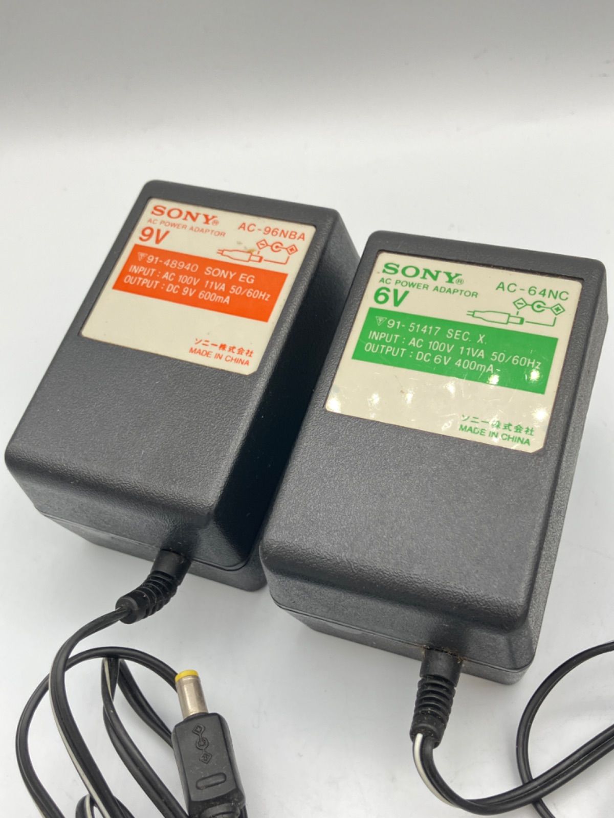 □ SONY ソニー AC-96NBA / AC-64NC ACアダプター 2点セット - メルカリ