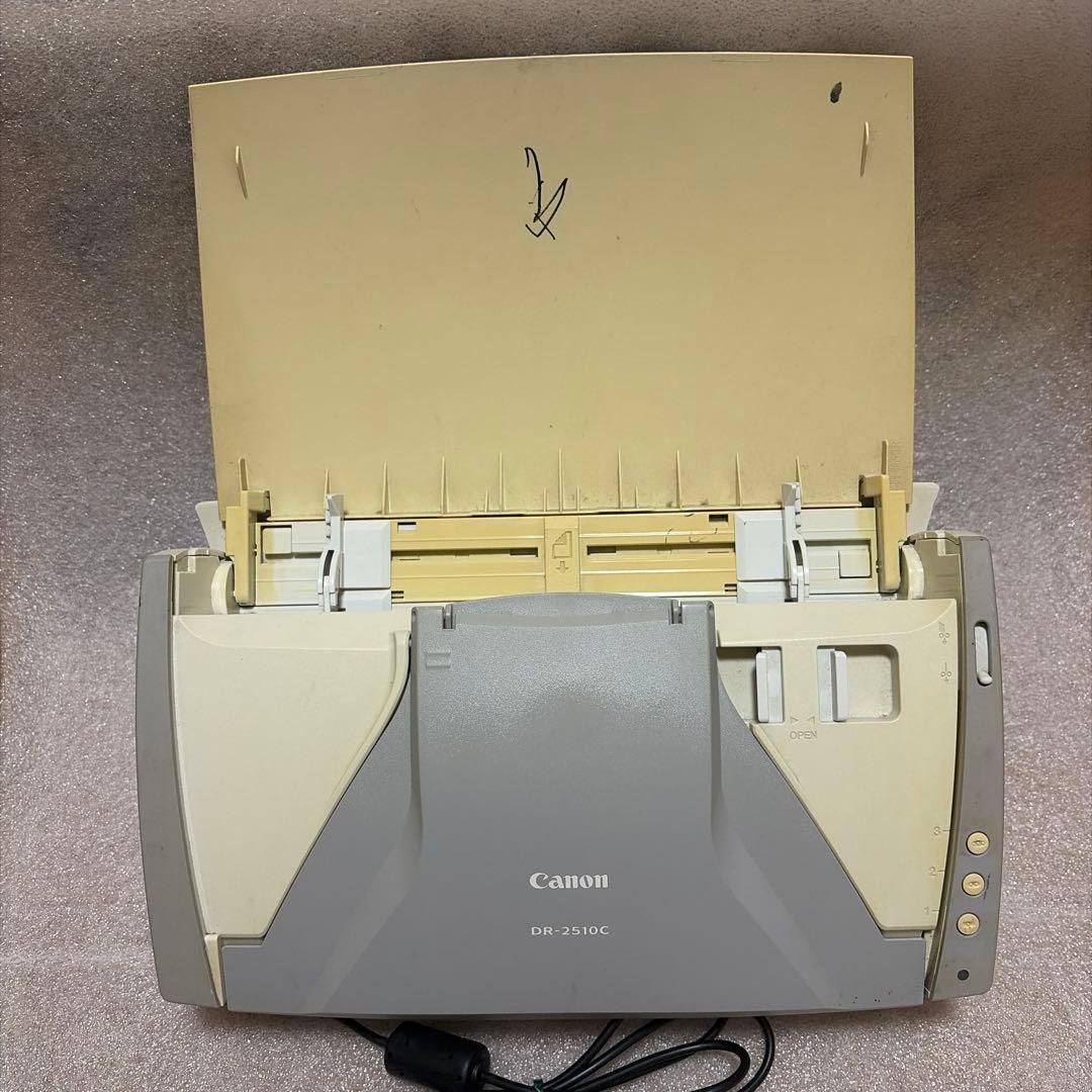 Canon DR-2510C ドキュメントスキャナー AC付 通電確認済 中古 Canon imageFORMULA DR-2510C ドキュメントスキャナー AC