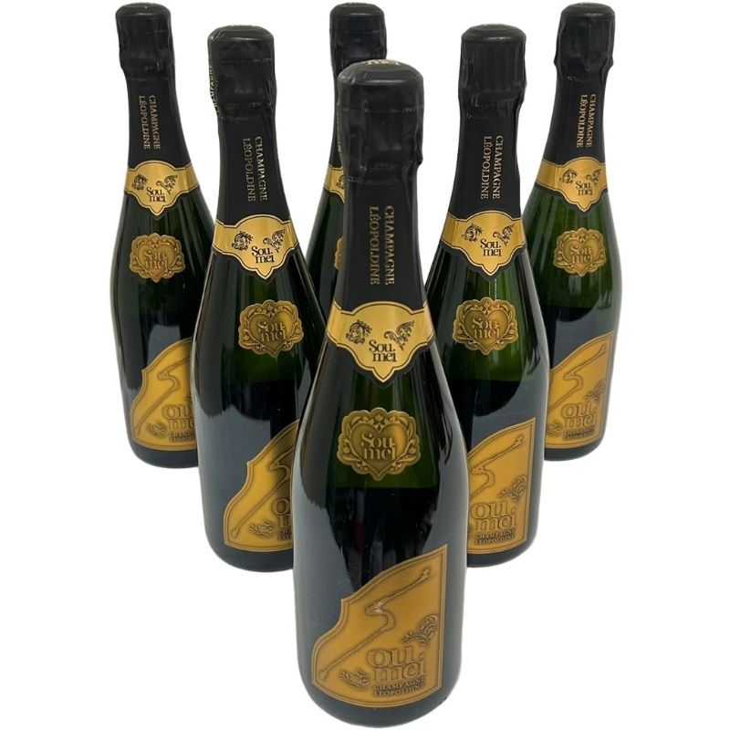 6本セット シャンパン ソウメイ ブリュット 白 750ml 12.5度 【新品未開栓品】 12609K4126
