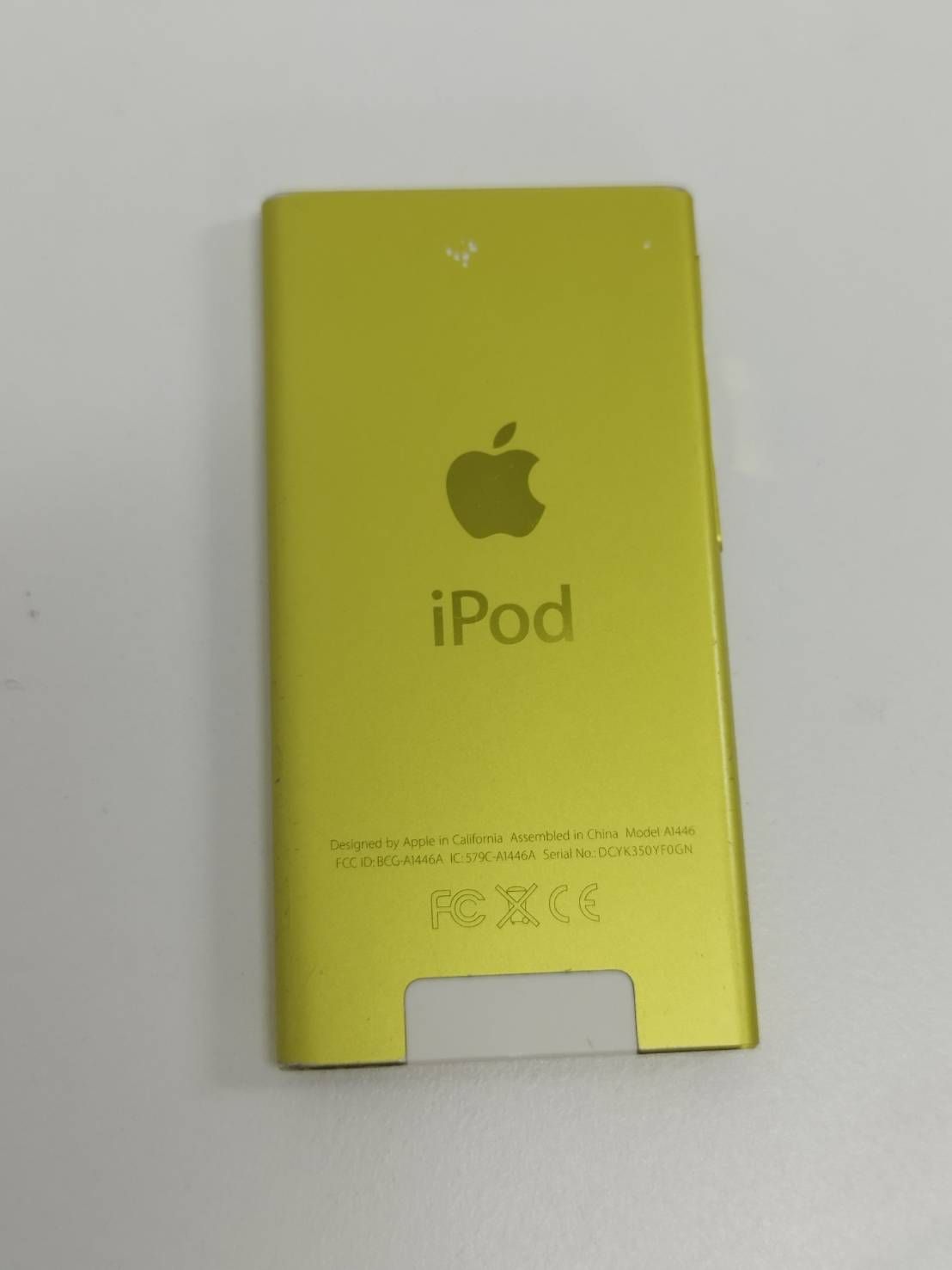 ざ*ち様 アップル iPod nano 第7世代 MD476 黄色 26年7月B Apple iPod nano 第7世代/A1446/イエロー/MD476J/16GB/アップル