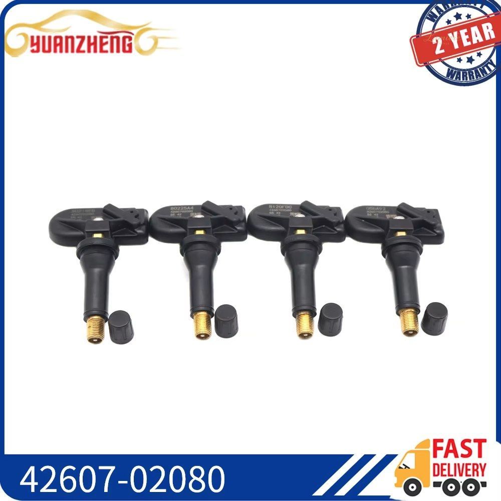 42607-02080 TPMS 車用タイヤエア圧モニターセンサー トヨタ カローラ 2023/05- レビン/ハイブリッド 2023/04- 433MHz 4260702080