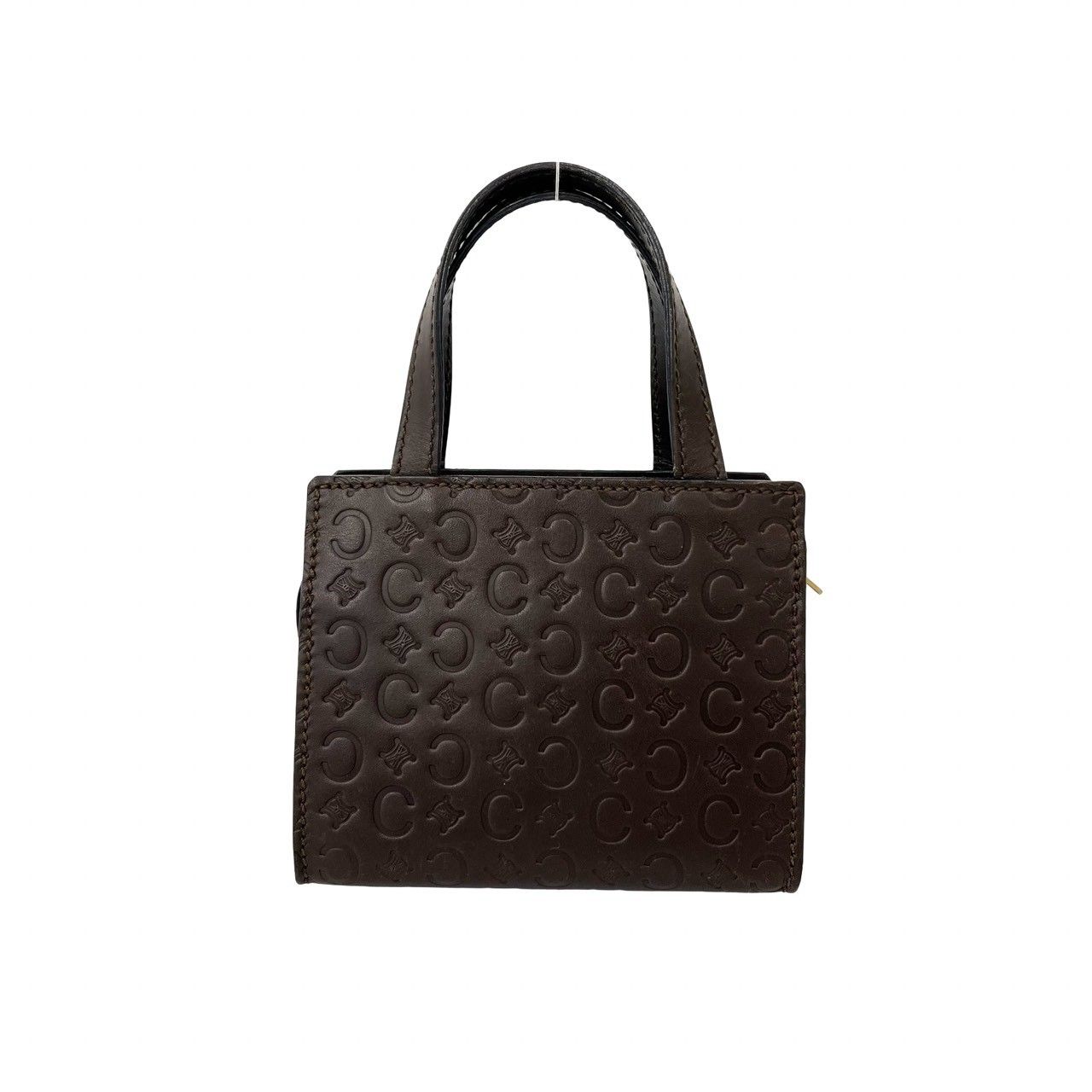 極 美品 希少品 CELINE セリーヌ ヴィンテージ Cマカダム 柄 レザー 本