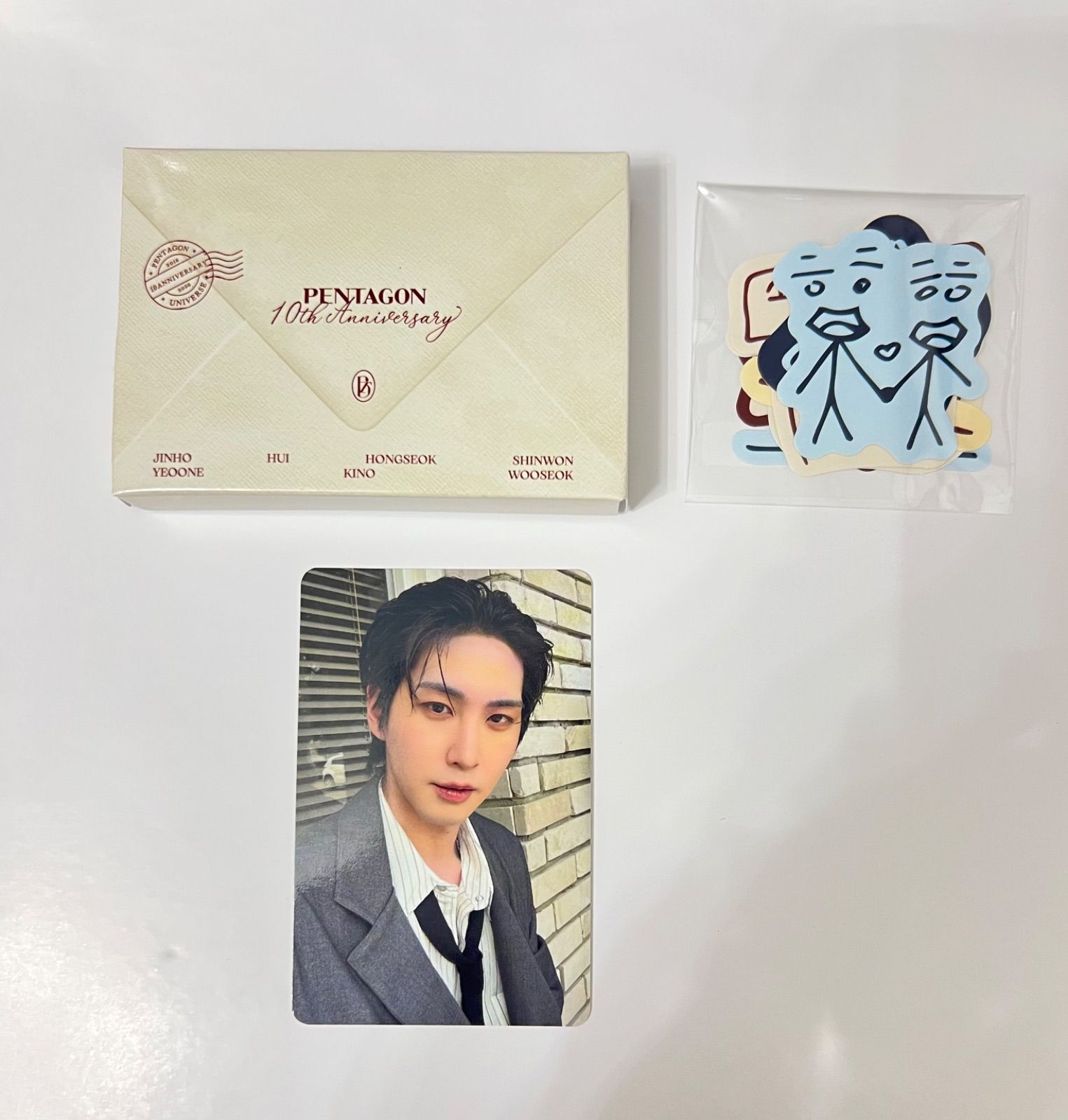 PENTAGON 10th anniversary box シノンセット - メルカリ