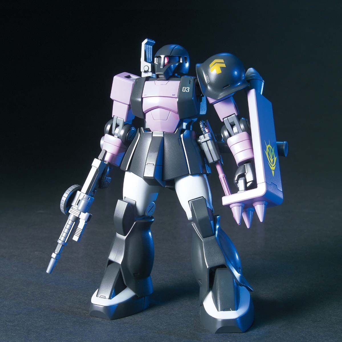 HG UNIVERSAL CENTURY HGUC 1/144 ザクI 黒い三連星仕様 - メルカリ