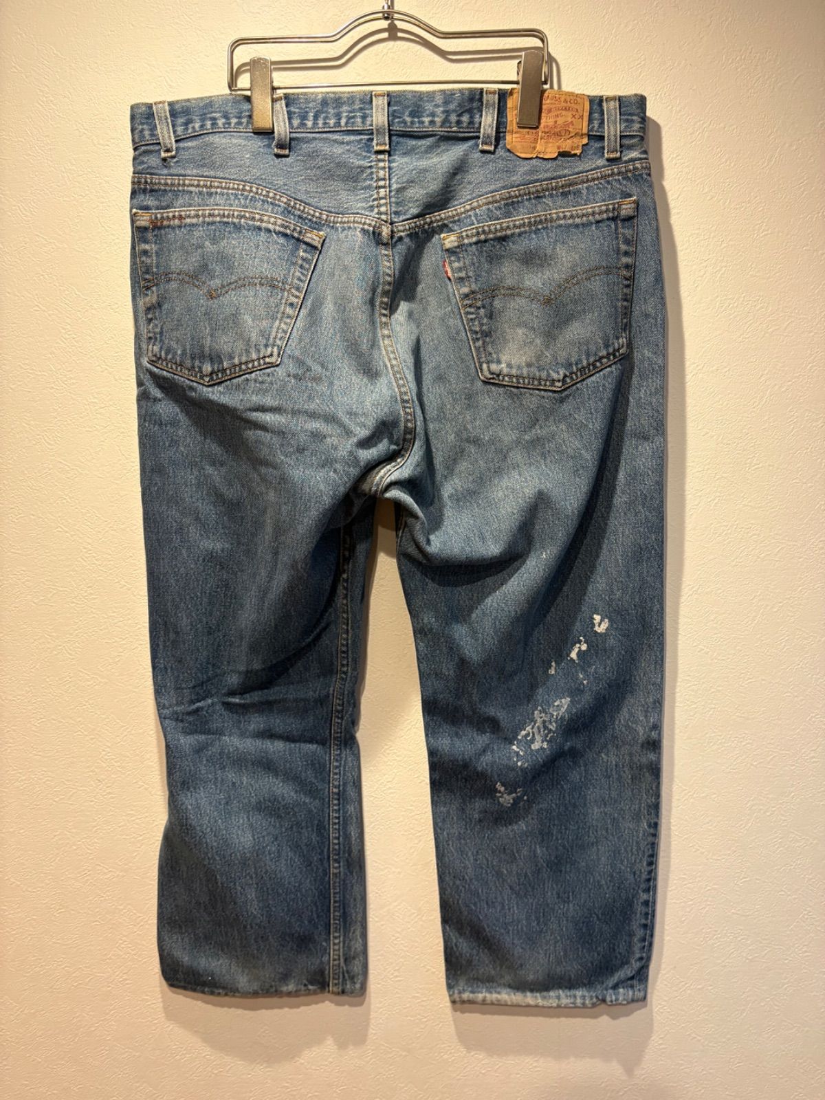 希少 80s リーバイス501 赤文字 米国製 552 サンアンジェロ工場 W42