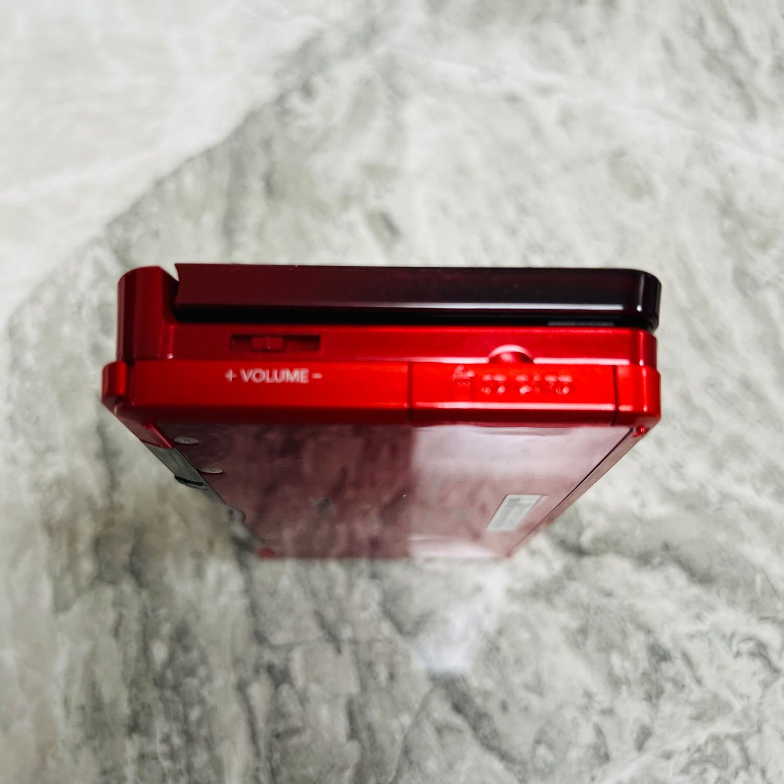 完動品】NINTENDO 3DS フレアレッド 箱付き - メルカリ